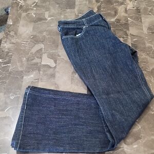LONDONJEAN Dark Blue Flare Jeans